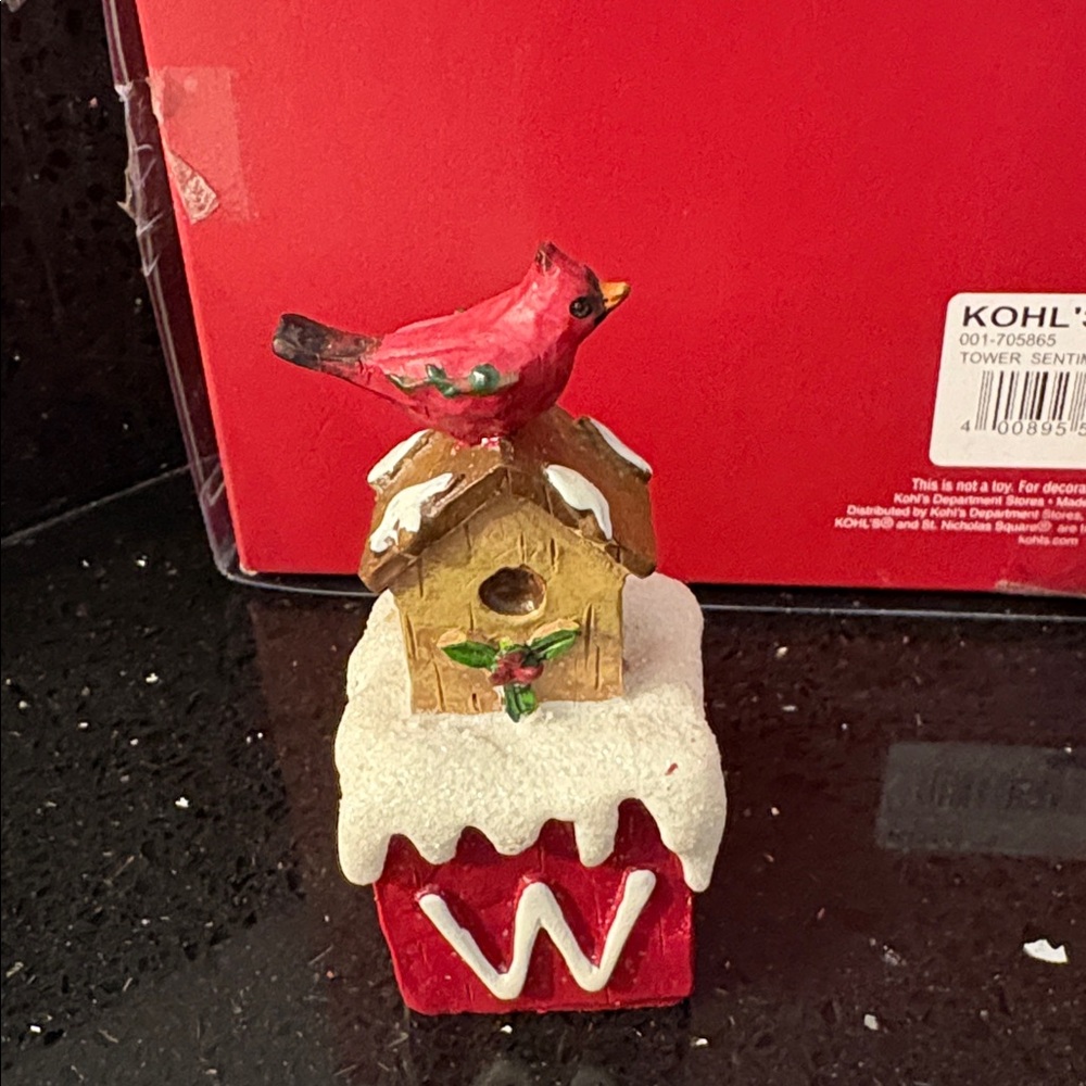 Christmas WISH Snowman Tree Character Blocks Shelf Sitters Farmhouse Country - Picture 3 of 14